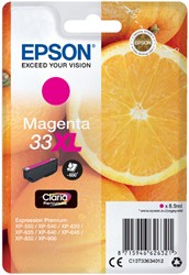 Inktcartridge Epson 33XL T3363 rood