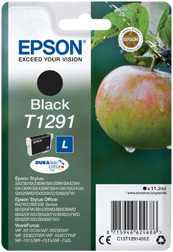 Inktcartridge Epson T1291 zwart