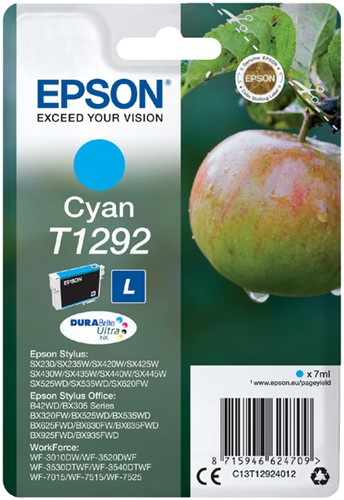 Inktcartridge Epson T1292 blauw