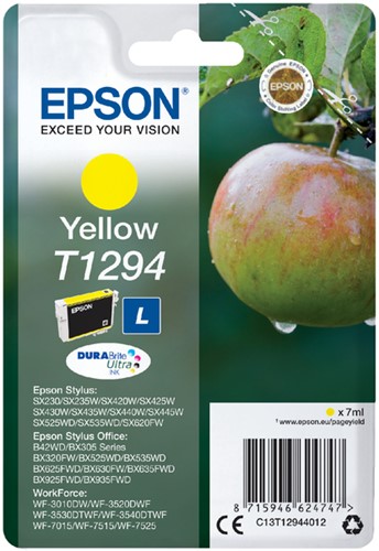 Inktcartridge Epson T1294 geel