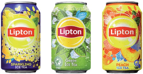 Frisdrank Lipton Ice Tea sparkling blik 330ml-1