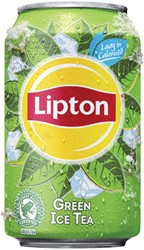 Frisdrank Lipton Ice Tea green blik 330ml