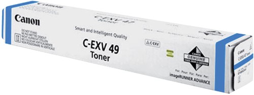 Tonercartridge Canon C-EXV 49 blauw