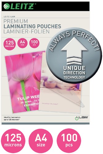 Lamineerhoes Leitz iLAM A4 2x125micron 100stuks-2