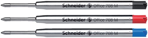 Balpenvulling Schneider 7081 Jumbo tbv Parker medium zwart-2