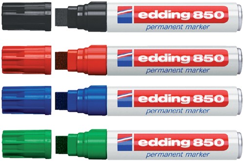 Viltstift edding 850 blok 5-16mm rood-2