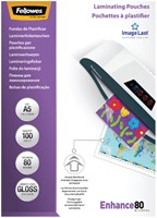 Lamineerhoes Fellowes A5 2x80micron glans 100 stuks-3