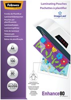 Lamineerhoes Fellowes A4 2x80micron glans 100 stuks-2