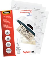 Lamineerhoes Fellowes A3 2x125micron glans 100 stuks-1