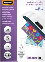 Lamineerhoes Fellowes A4 2x80micron 25stuks