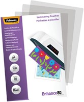 Lamineerhoes Fellowes A4 2x80micron mat 100 stuks-1