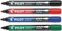 Viltstift PILOT 100 rond fijn blauw-3
