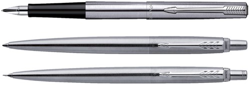 Balpen Parker Jotter stainless steel CT medium-3