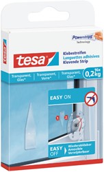 Dubbelzijdige powerstrip Tesa transparant 0.2kg