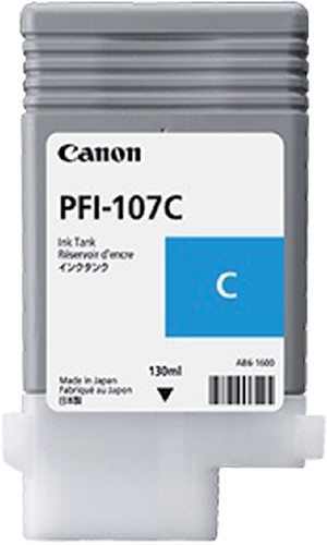 Inktcartridge Canon PFI-107 blauw