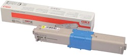 Toner Oki 46508709 geel