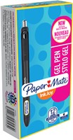 Gelschrijver Paper Mate Inkjoy medium zwart-6