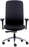 Bureaustoel Euroseats Heavy Duty zwart-2