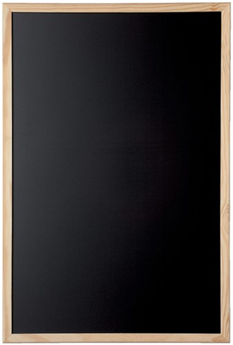 Krijtbord MAUL antraciet 30x40cm onbewerkt houten frame-3