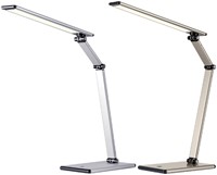 Bureaulamp Hansa led Slim zilvergrijs-2