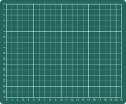 Snijmat A5 230x190mm groen