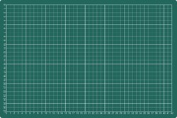 Snijmat A3 450X300mm groen