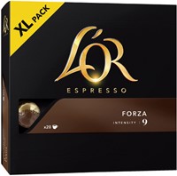 Koffiecups L'Or espresso Forza 20 stuks