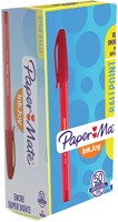 Balpen Paper Mate Inkjoy 100 medium rood-2