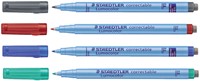 Viltstift Staedtler Lumocolor 305 non permanent correctable F blauw-2