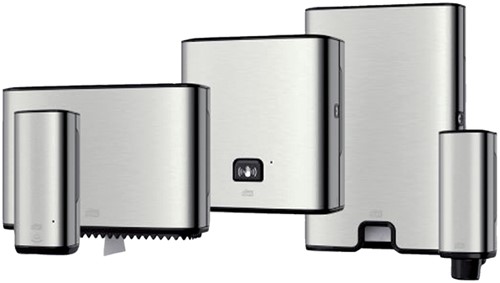 Handdoekdispenser Tork H2 Image Line Xpress countertop zilver 460005-1