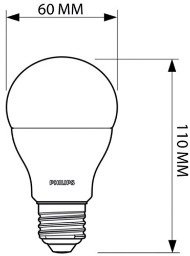 Ledlamp Philips CorePro LEDbulb E27 13,5W=100W 1520 Lumen-3