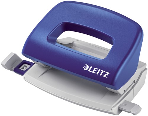 Perforator Leitz Nexxt mobiele  10 vel blauw