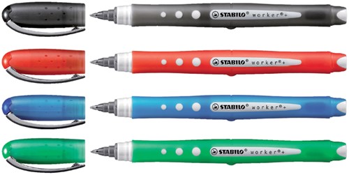 Rollerpen STABILO worker colorful 2019/41 medium blauw-3