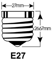 Ledlamp Integral E27 2700K warm wit 2W 250lumen-2