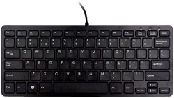 Ergonomisch toetsenbord R-Go Tools Compact Qwerty zwart