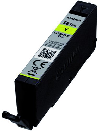 Inktcartridge Canon CLI-581XXL geel-3