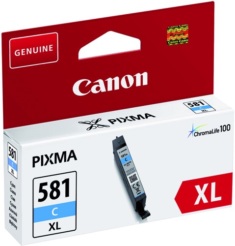 Inktcartridge Canon CLI-581XL blauw