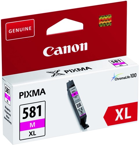 Inktcartridge Canon CLI-581XL rood