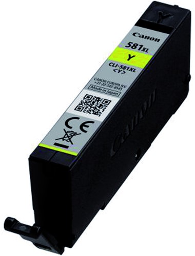 Inktcartridge Canon CLI-581XL geel-3