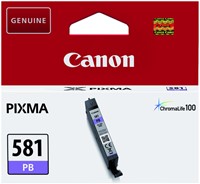 Inktcartridge Canon CLI-581 foto blauw-2