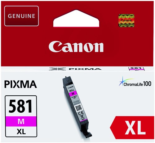Inktcartridge Canon CLI-581XL rood-2