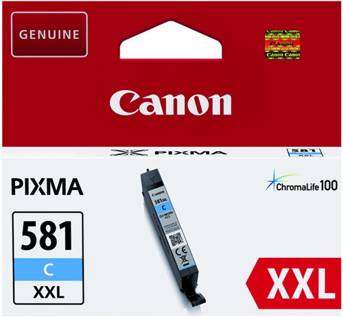 Inktcartridge Canon CLI-581XXL blauw-2