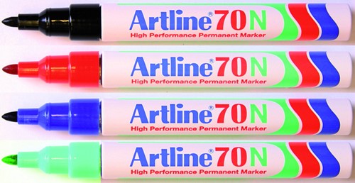 Viltstift Artline 70 rond 1.5mm rood-2