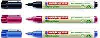 Viltstift edding 25 Ecoline rond 1mm blauw-3