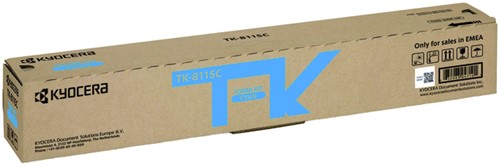 Toner Kyocera TK-8115C blauw