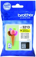 Inktcartridge Brother LC-3213Y geel