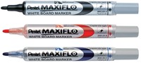 Whiteboardmarker Pentel MWL5S Maxiflo rond 1mm blauw-3