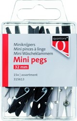 Miniknijper Quantore blister 34mm assorti