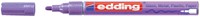 Viltstift edding 751 lakmarker rond 1-2mm metallic paars