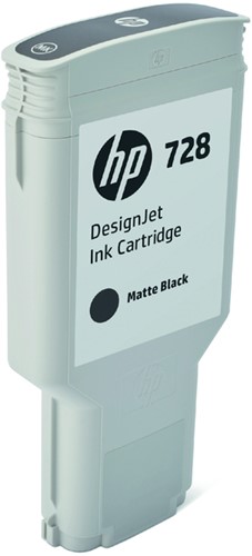 Inktcartridge HP F9J68A 728 mat zwart